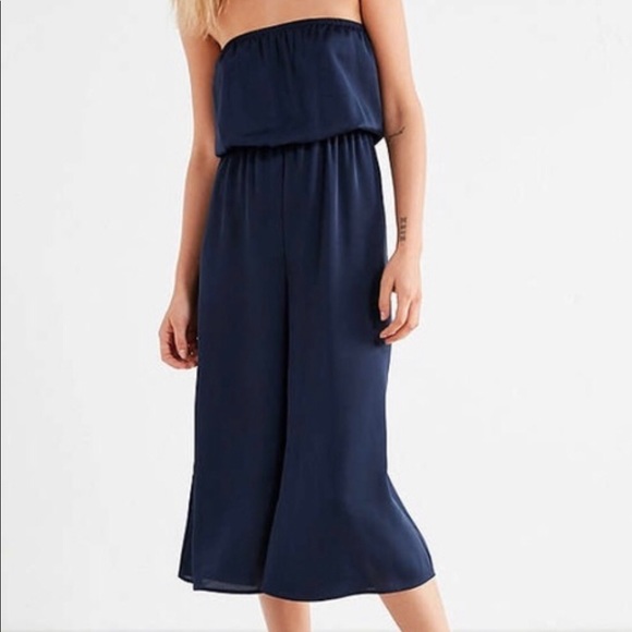 urban outfitters blue jumpsuit
